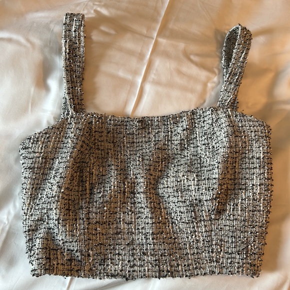 AQUA crop top - Picture 2 of 3